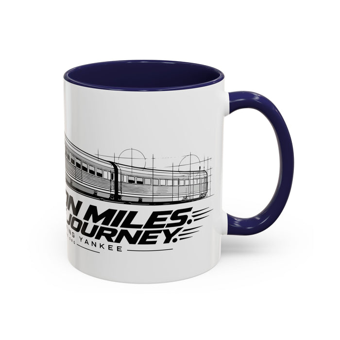 Flying Yankee – 2.7 Million Miles, One More Journey - Accent Coffee Mug (11, 15oz)
