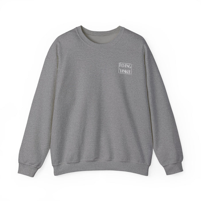 Flying Yankee Outline Logo Unisex Heavy Blend™ Crewneck Sweatshirt