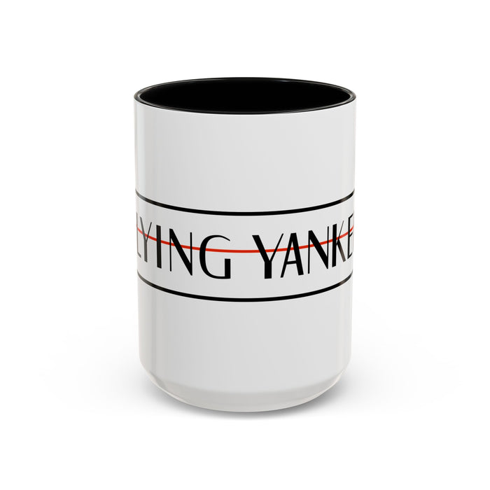 Arrow Flying Yankee Logo - Accent Coffee Mug (11, 15oz)