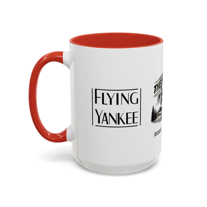 The Future Arrived in 1935 | Flying Yankee No. 6000 | Accent Coffee Mug (11, 15oz)