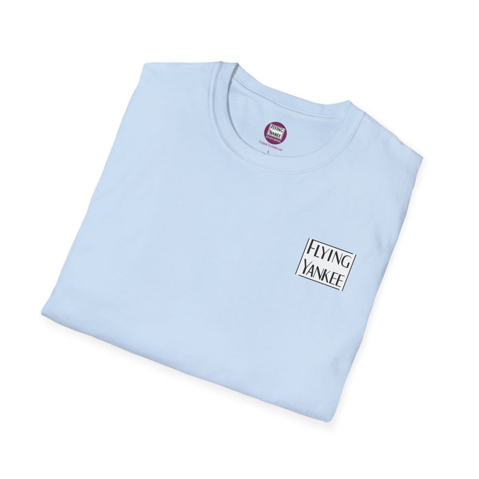 Flying Yankee Logo - Unisex Softstyle T-Shirt