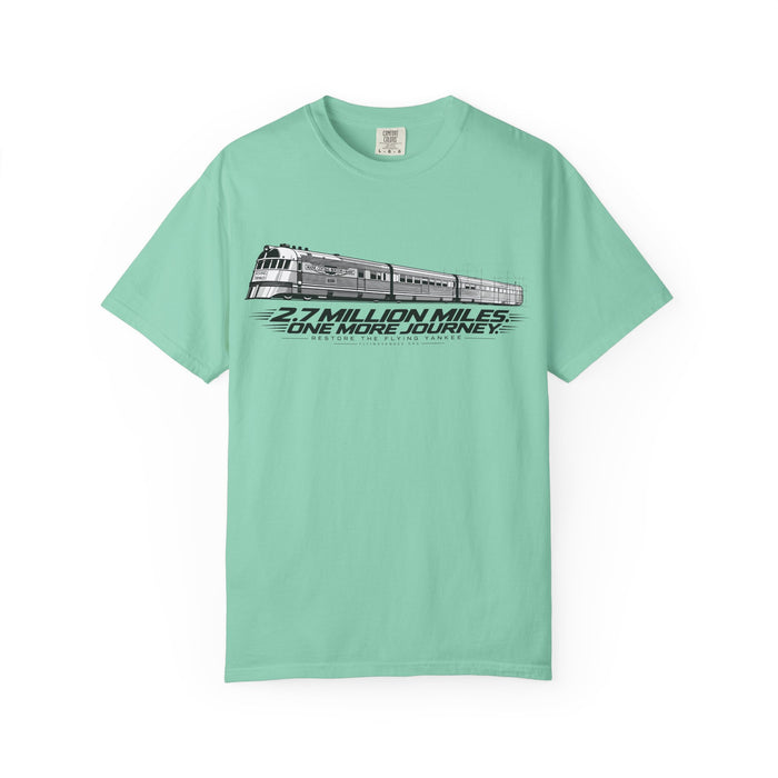 Flying Yankee – 2.7 Million Miles, One More Journey - Unisex Garment-Dyed T-shirt