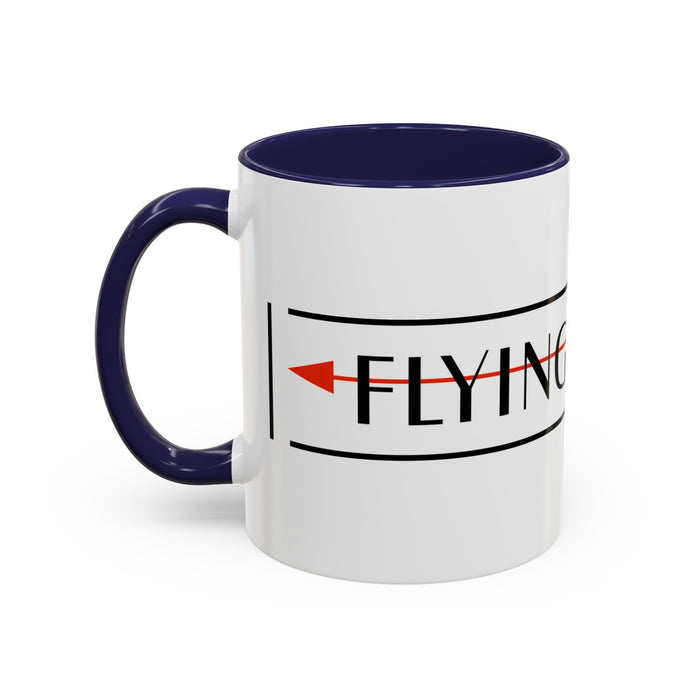 Arrow Flying Yankee Logo - Accent Coffee Mug (11, 15oz)