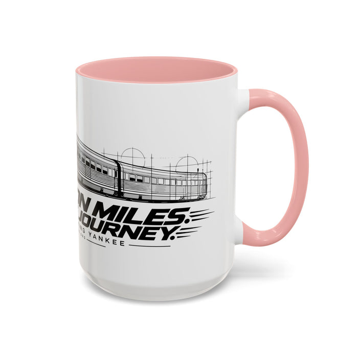 Flying Yankee – 2.7 Million Miles, One More Journey - Accent Coffee Mug (11, 15oz)