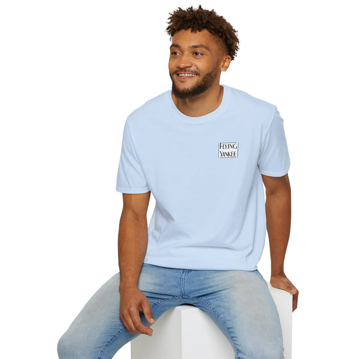 Flying Yankee Logo - Unisex Softstyle T-Shirt