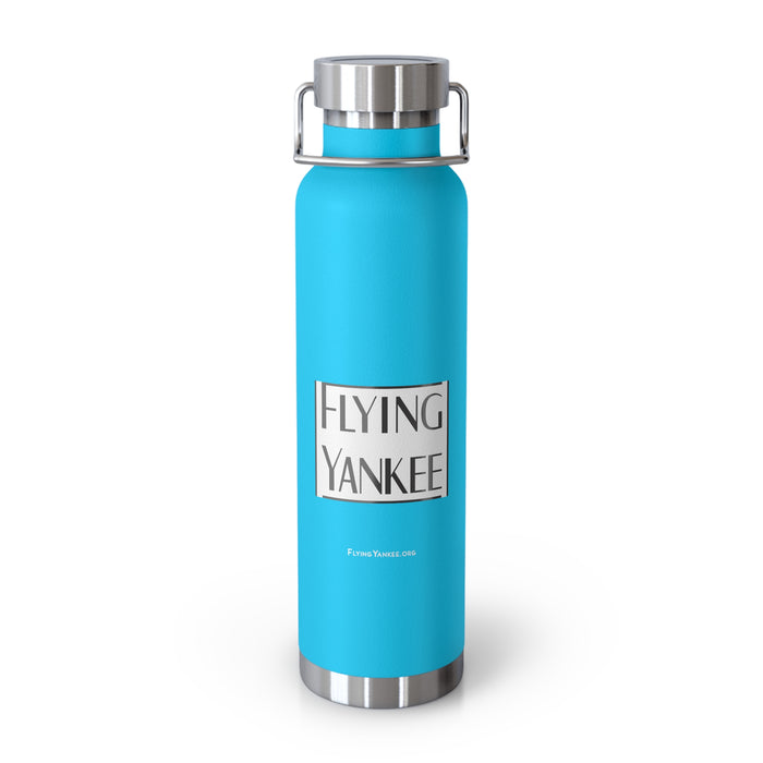 Flying Yankee Logo - Copper Vacuum Insulated Bottle, 22oz
