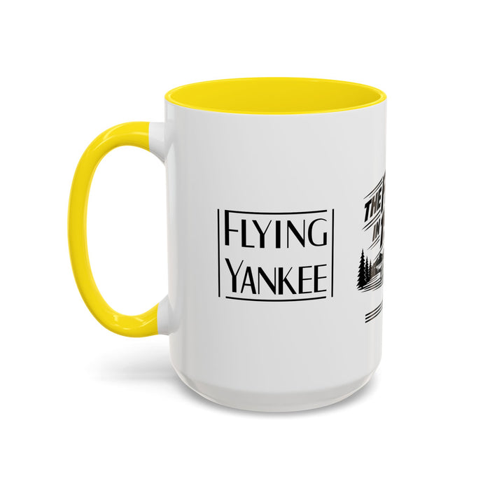 The Future Arrived in 1935 | Flying Yankee No. 6000 | Accent Coffee Mug (11, 15oz)