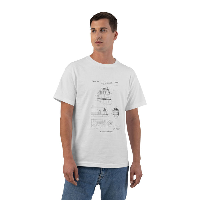 US Patent Flying Yankee - Beefy-T®  Short-Sleeve T-Shirt