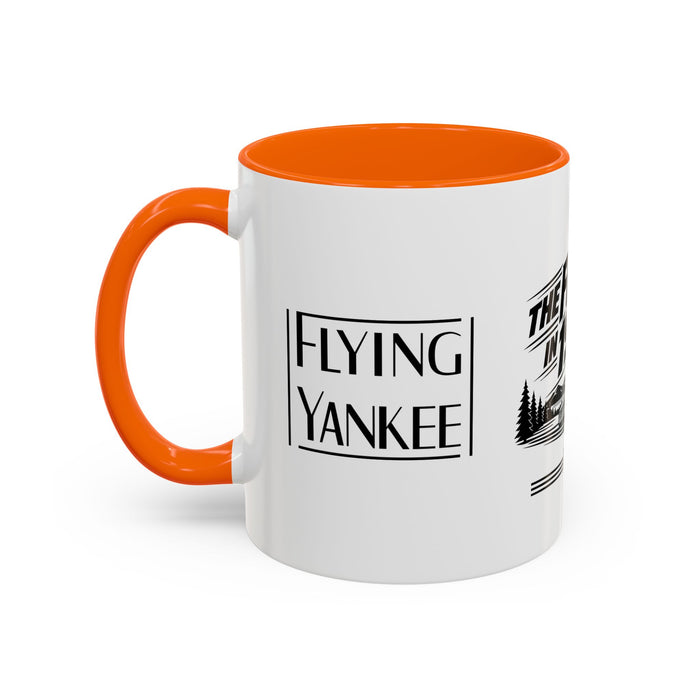 The Future Arrived in 1935 | Flying Yankee No. 6000 | Accent Coffee Mug (11, 15oz)