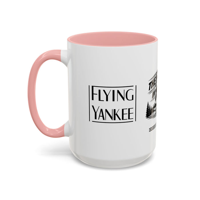 The Future Arrived in 1935 | Flying Yankee No. 6000 | Accent Coffee Mug (11, 15oz)
