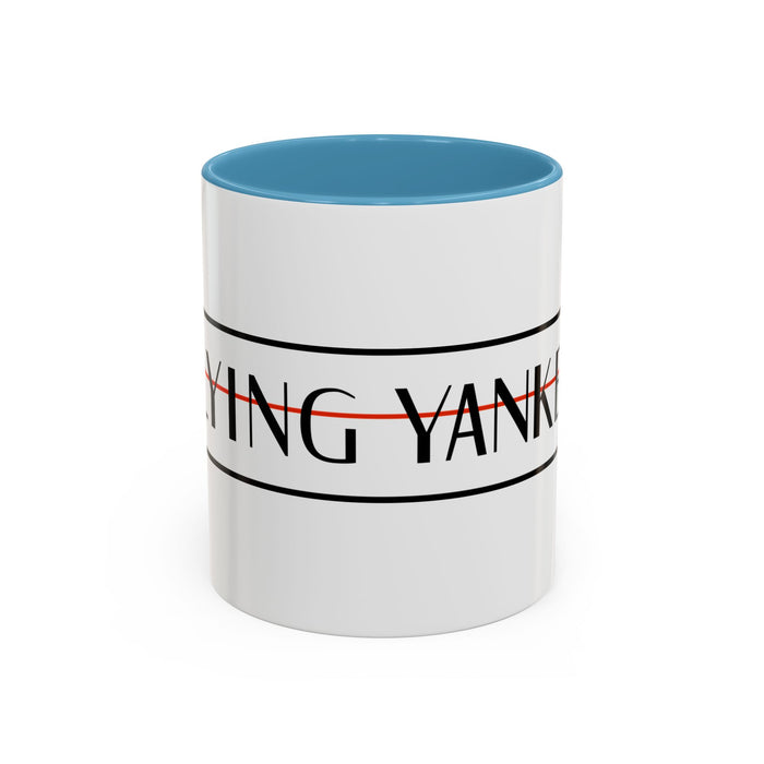 Arrow Flying Yankee Logo - Accent Coffee Mug (11, 15oz)