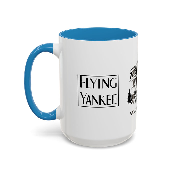 The Future Arrived in 1935 | Flying Yankee No. 6000 | Accent Coffee Mug (11, 15oz)