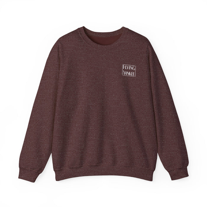 Flying Yankee Outline Logo Unisex Heavy Blend™ Crewneck Sweatshirt