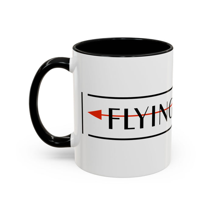 Arrow Flying Yankee Logo - Accent Coffee Mug (11, 15oz)