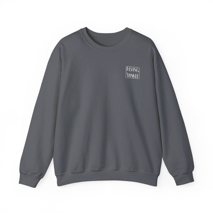Flying Yankee Outline Logo Unisex Heavy Blend™ Crewneck Sweatshirt