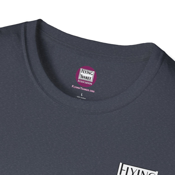 Flying Yankee Logo - Unisex Softstyle T-Shirt