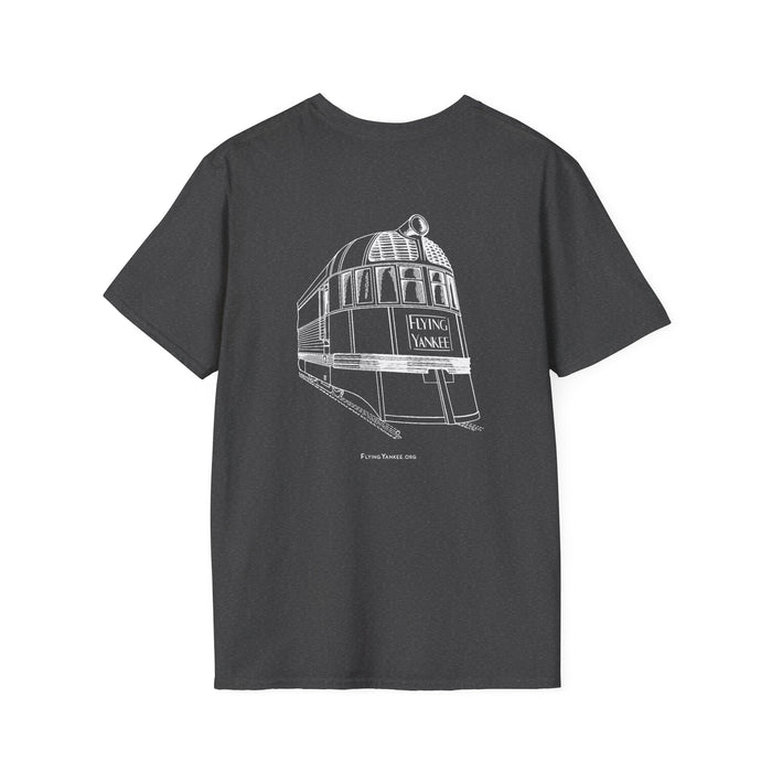 Flying Yankee Logo - Unisex Softstyle T-Shirt