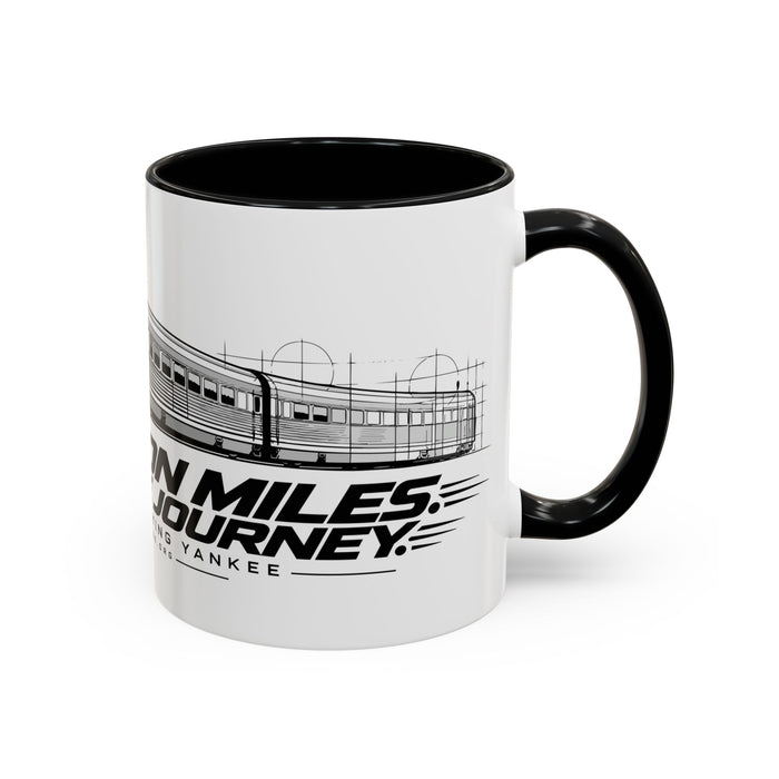 Flying Yankee – 2.7 Million Miles, One More Journey - Accent Coffee Mug (11, 15oz)