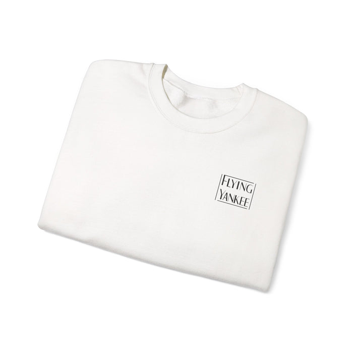 Flying Yankee Outline Logo Unisex Heavy Blend™ Crewneck Sweatshirt