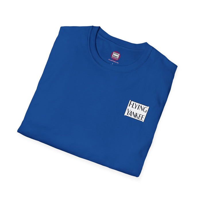 Flying Yankee Logo - Unisex Softstyle T-Shirt