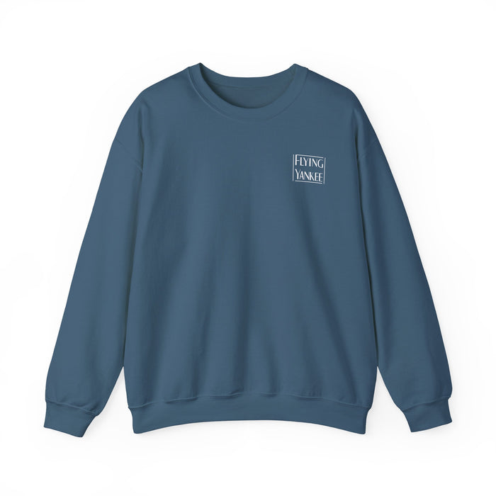 Flying Yankee Outline Logo Unisex Heavy Blend™ Crewneck Sweatshirt