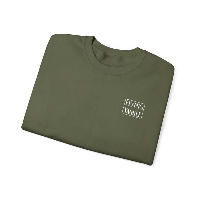 Flying Yankee Outline Logo Unisex Heavy Blend™ Crewneck Sweatshirt