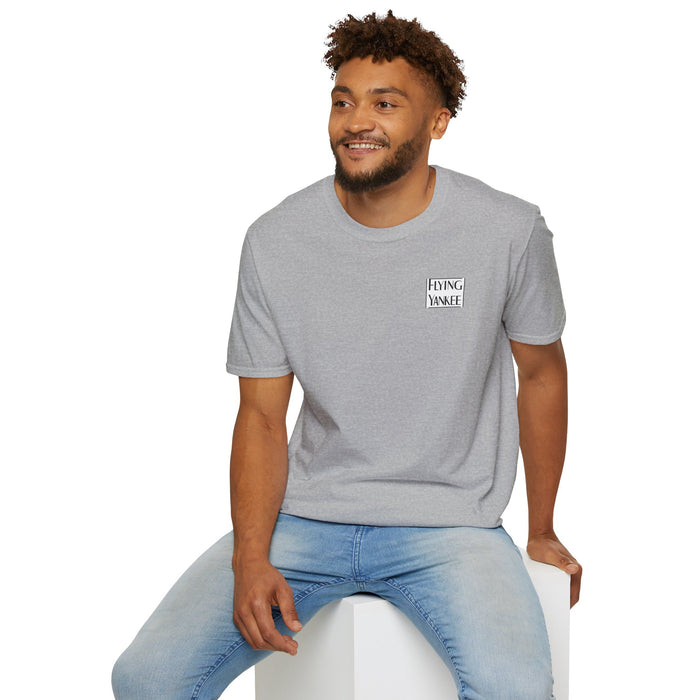 Flying Yankee Logo - Unisex Softstyle T-Shirt