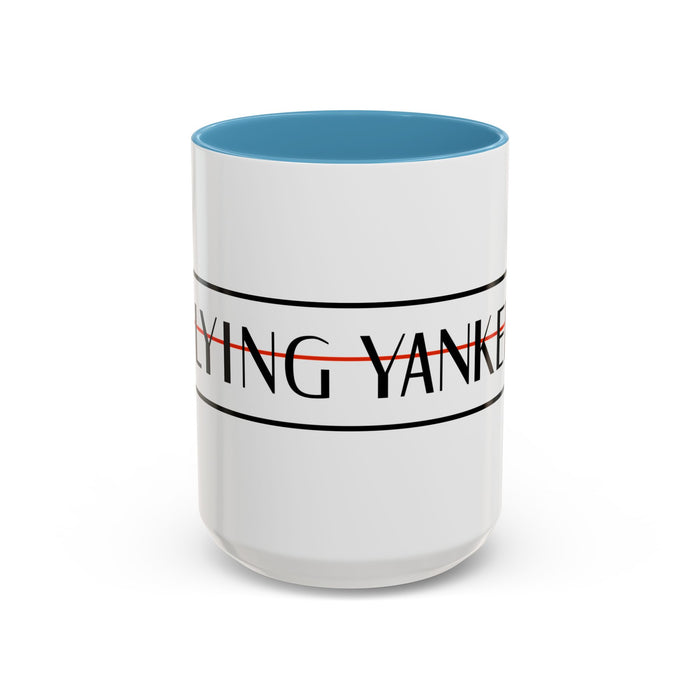 Arrow Flying Yankee Logo - Accent Coffee Mug (11, 15oz)