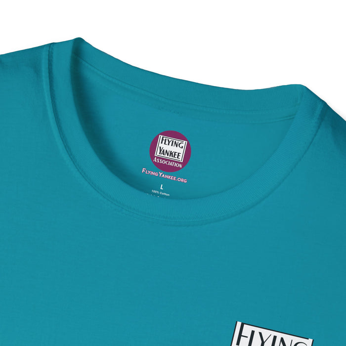Flying Yankee Logo - Unisex Softstyle T-Shirt
