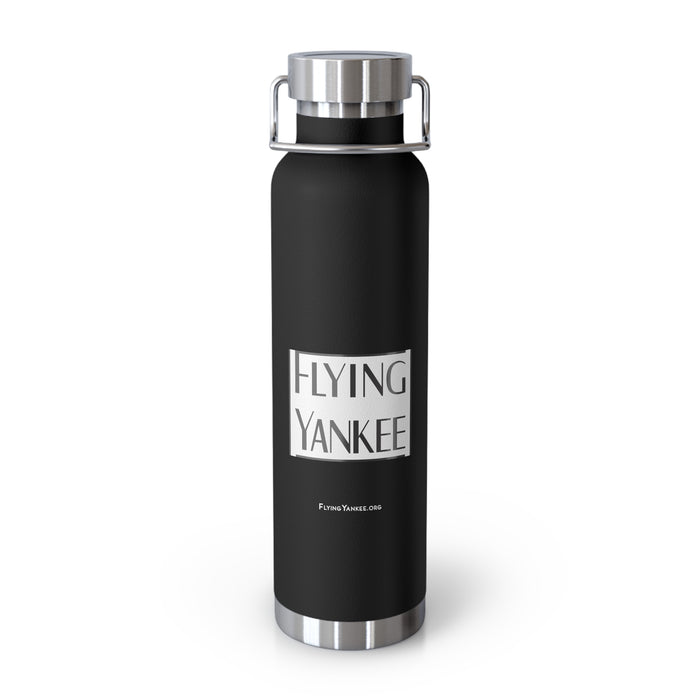 Flying Yankee Logo - Copper Vacuum Insulated Bottle, 22oz
