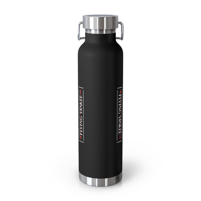 Flying Yankee Logo - Copper Vacuum Insulated Bottle, 22oz