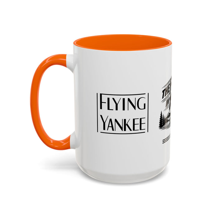 The Future Arrived in 1935 | Flying Yankee No. 6000 | Accent Coffee Mug (11, 15oz)