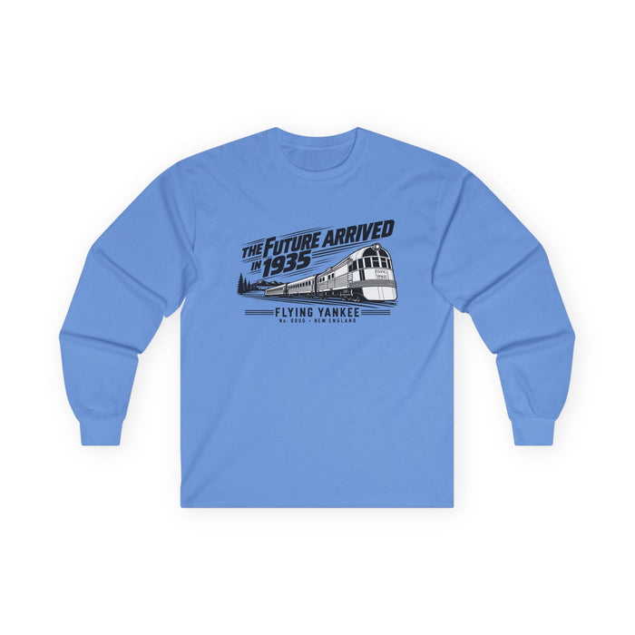 The Future Arrived in 1935 | Flying Yankee No. 6000 | Unisex Ultra Cotton Long Sleeve Tee