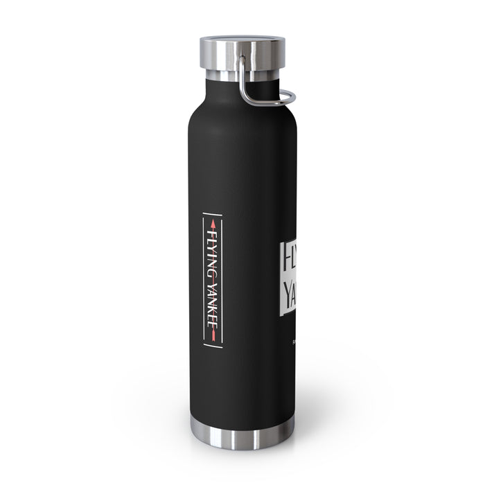 Flying Yankee Logo - Copper Vacuum Insulated Bottle, 22oz