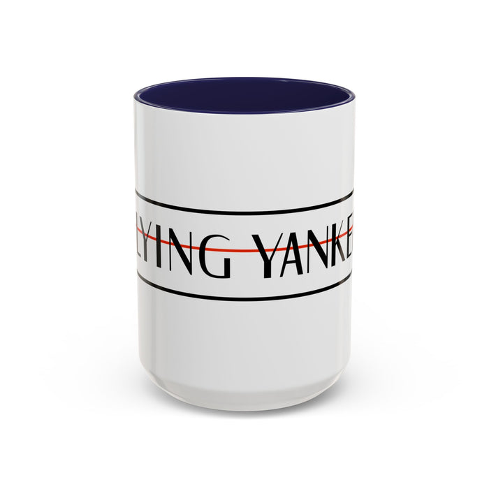 Arrow Flying Yankee Logo - Accent Coffee Mug (11, 15oz)