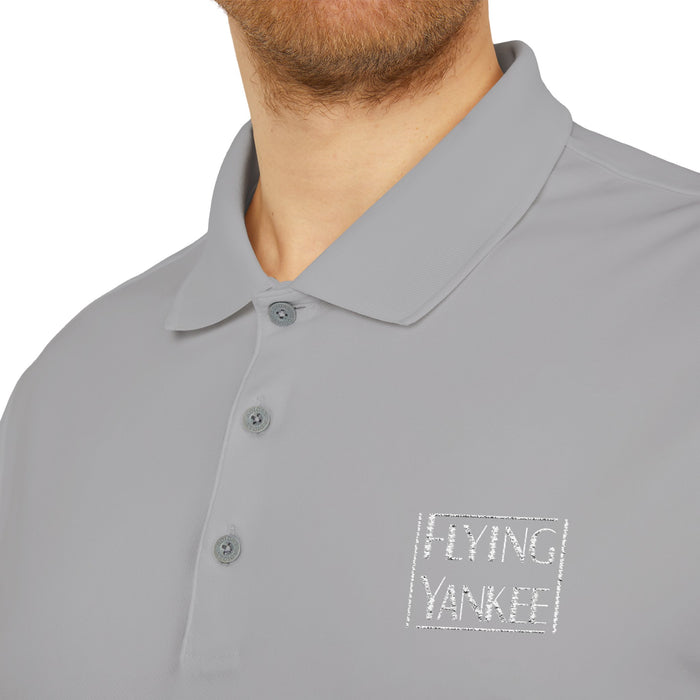 Flying Yankee Embroidered Logo - adidas Unisex Performance Polo