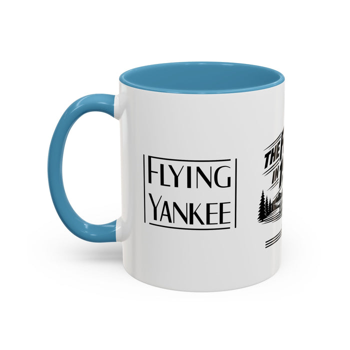 The Future Arrived in 1935 | Flying Yankee No. 6000 | Accent Coffee Mug (11, 15oz)