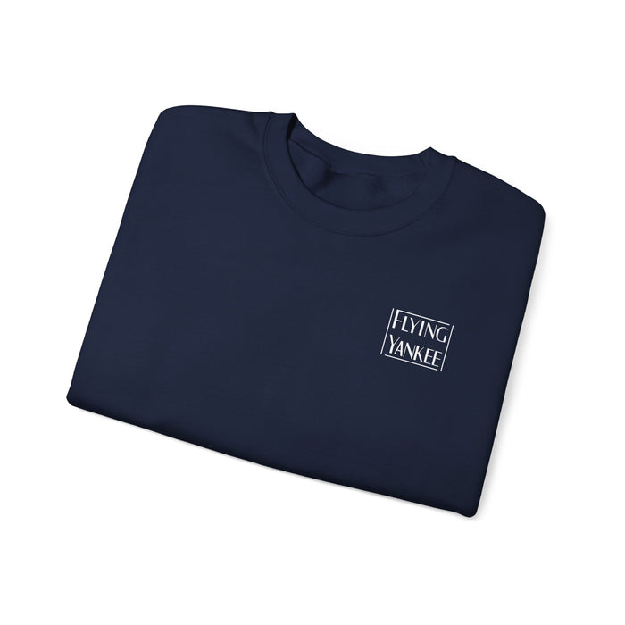 Flying Yankee Outline Logo Unisex Heavy Blend™ Crewneck Sweatshirt