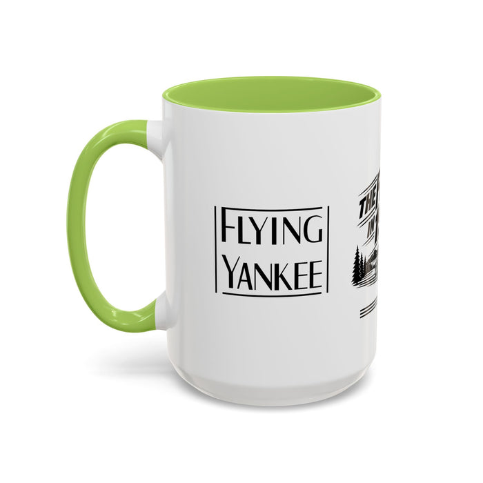 The Future Arrived in 1935 | Flying Yankee No. 6000 | Accent Coffee Mug (11, 15oz)