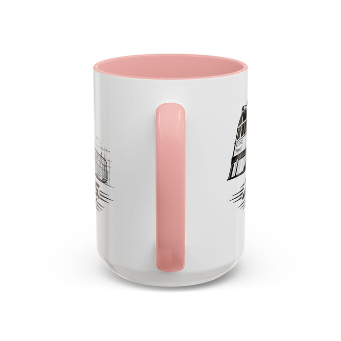 Flying Yankee – 2.7 Million Miles, One More Journey - Accent Coffee Mug (11, 15oz)