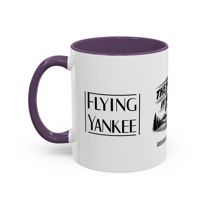 The Future Arrived in 1935 | Flying Yankee No. 6000 | Accent Coffee Mug (11, 15oz)