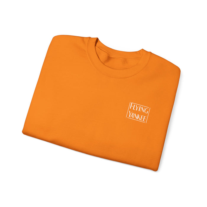 Flying Yankee Outline Logo Unisex Heavy Blend™ Crewneck Sweatshirt