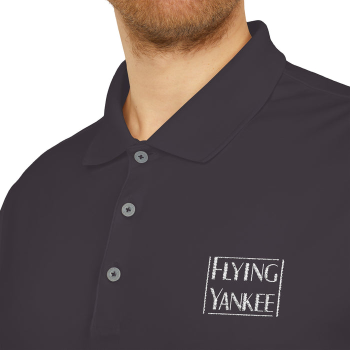 Flying Yankee Embroidered Logo - adidas Unisex Performance Polo