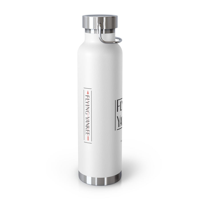 Flying Yankee Logo - Copper Vacuum Insulated Bottle, 22oz