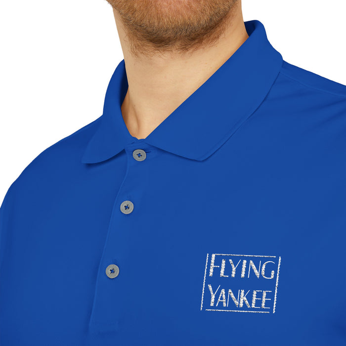 Flying Yankee Embroidered Logo - adidas Unisex Performance Polo