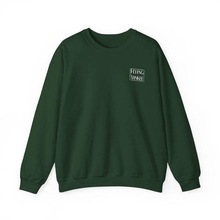 Flying Yankee Outline Logo Unisex Heavy Blend™ Crewneck Sweatshirt