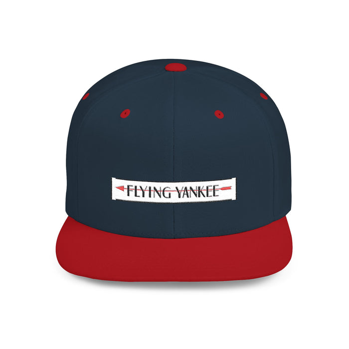 Flying Yankee Embroidered ARROW Logo - Flat Bill Snapback