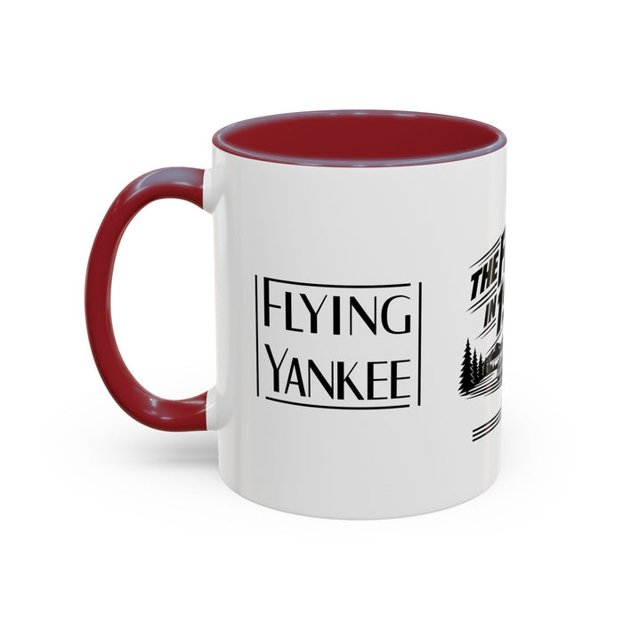 The Future Arrived in 1935 | Flying Yankee No. 6000 | Accent Coffee Mug (11, 15oz)