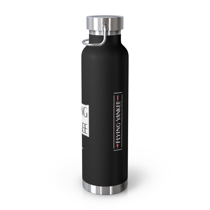 Flying Yankee Logo - Copper Vacuum Insulated Bottle, 22oz
