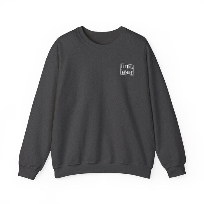 Flying Yankee Outline Logo Unisex Heavy Blend™ Crewneck Sweatshirt